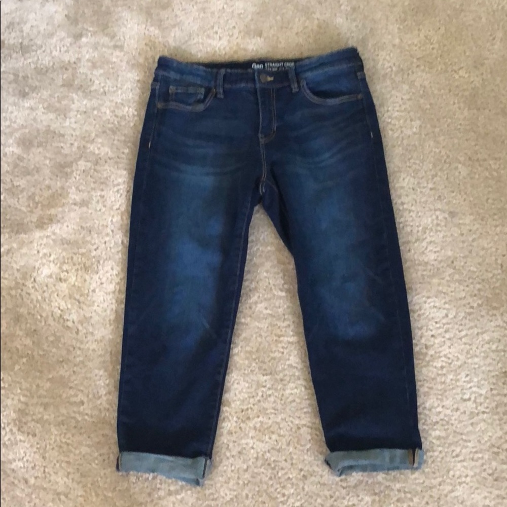 Straight Crop Jeans